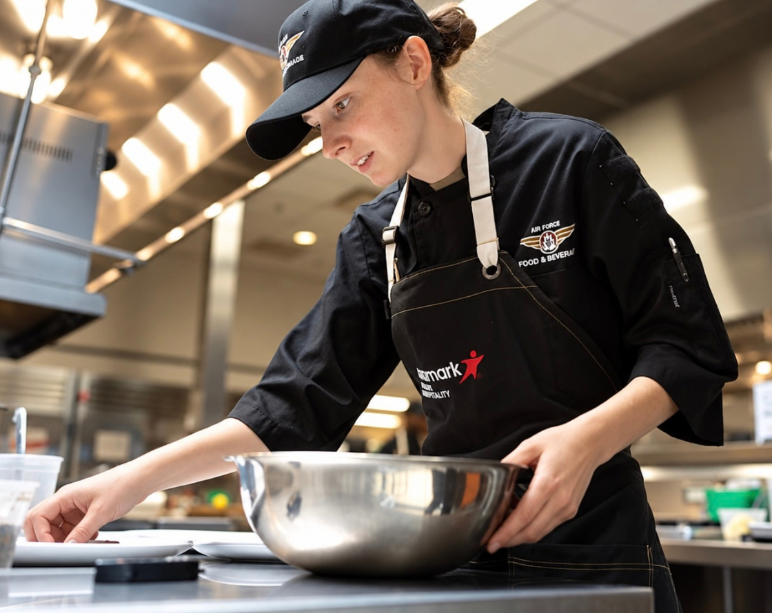 Airmen Cooking